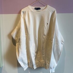 Vintage Polo by Ralph Lauren White Men's Sweatshity